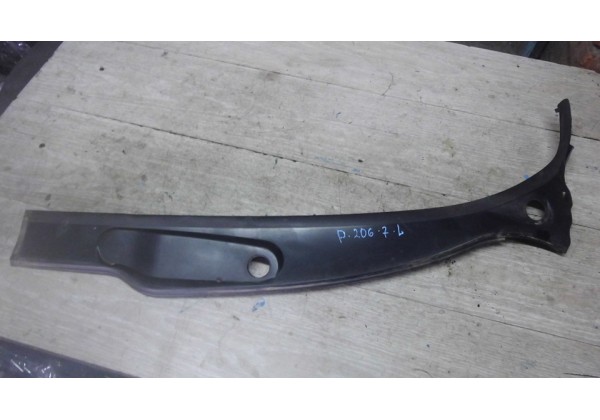 Молдинг лобового скла (жабо) Peugeot 206, 9630607577, 9630607377